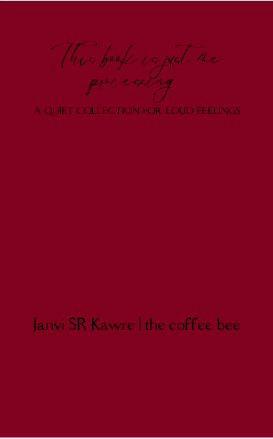 This book is just me processing