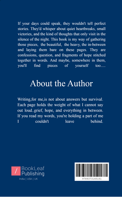 If My Days Could Speak