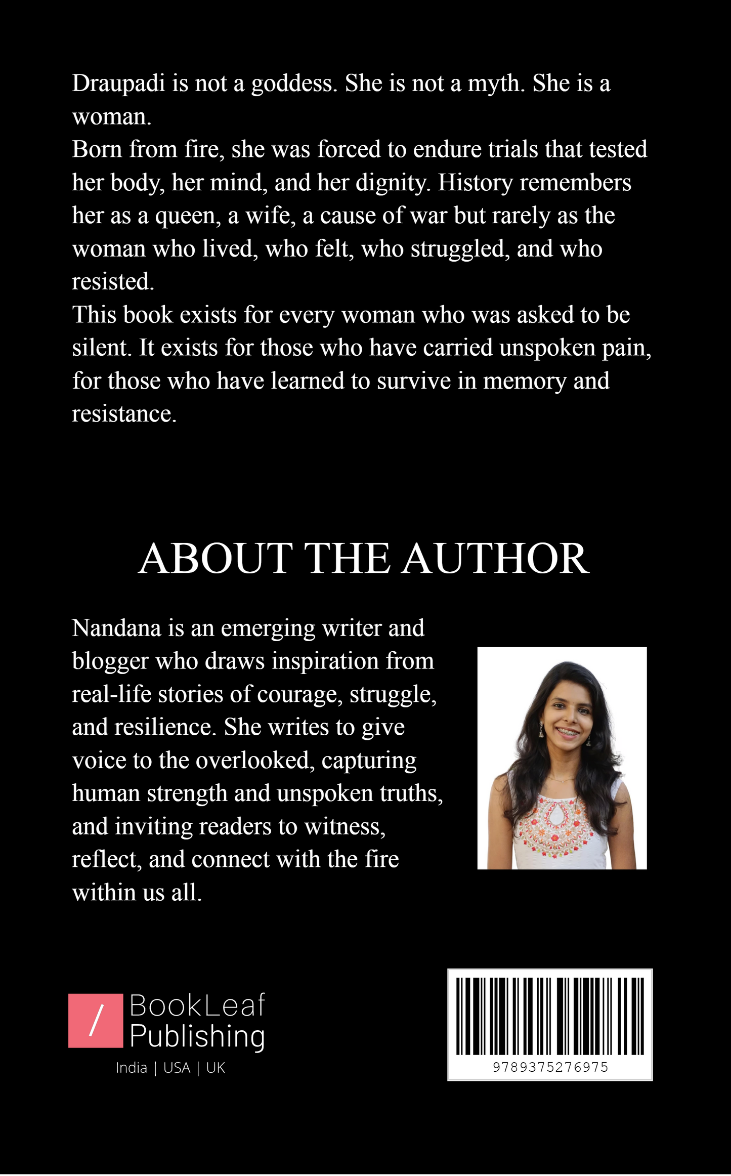 Draupadi: Born After the Fire