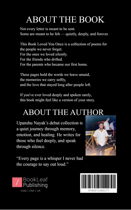 This Book Loved You Once