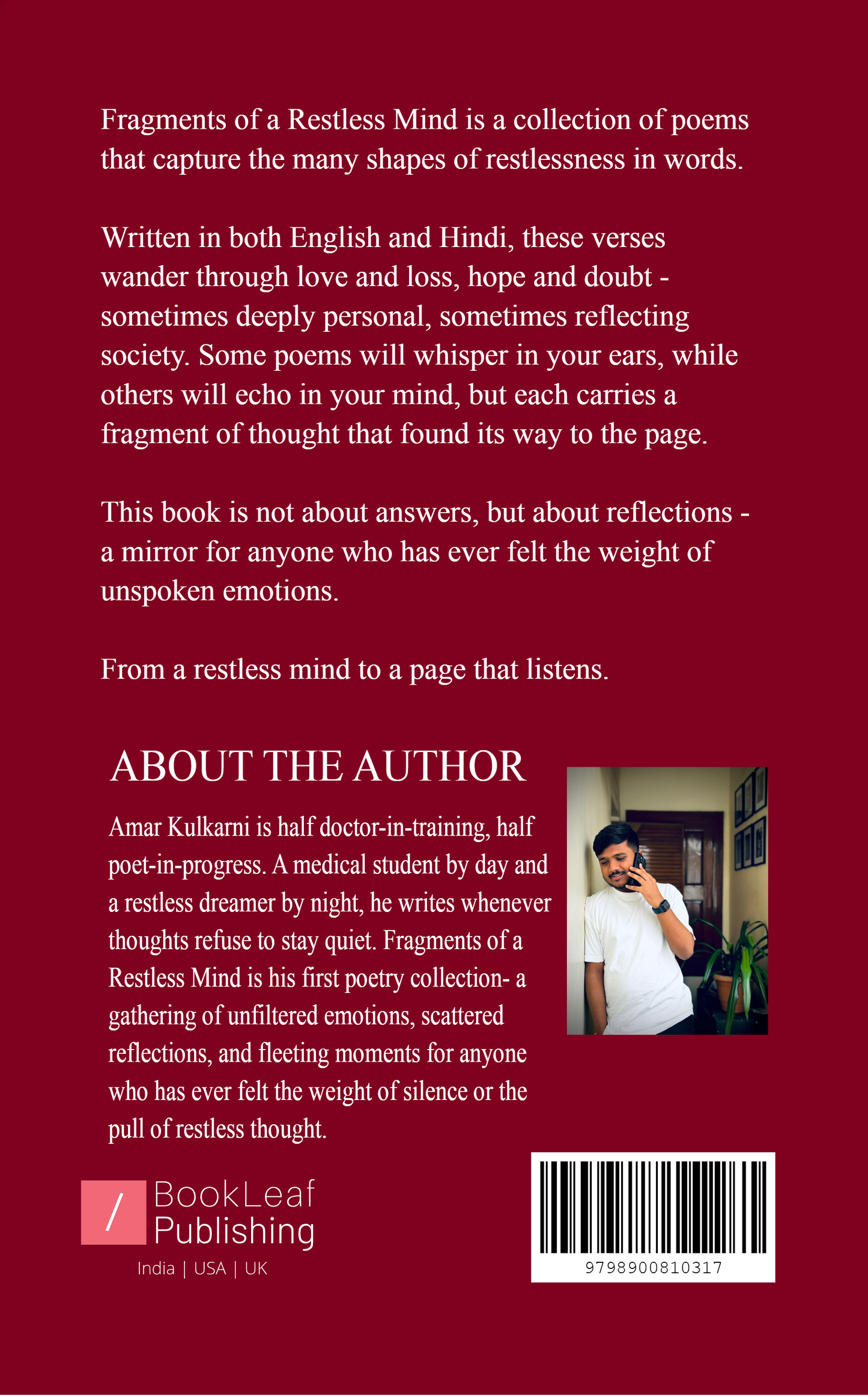 Fragments of a Restless Mind