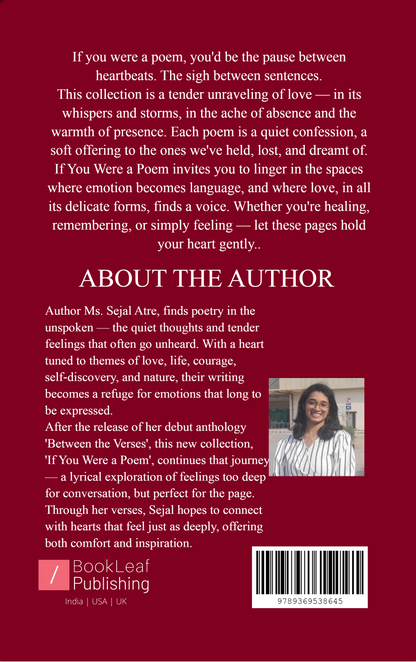 if you were a poem..