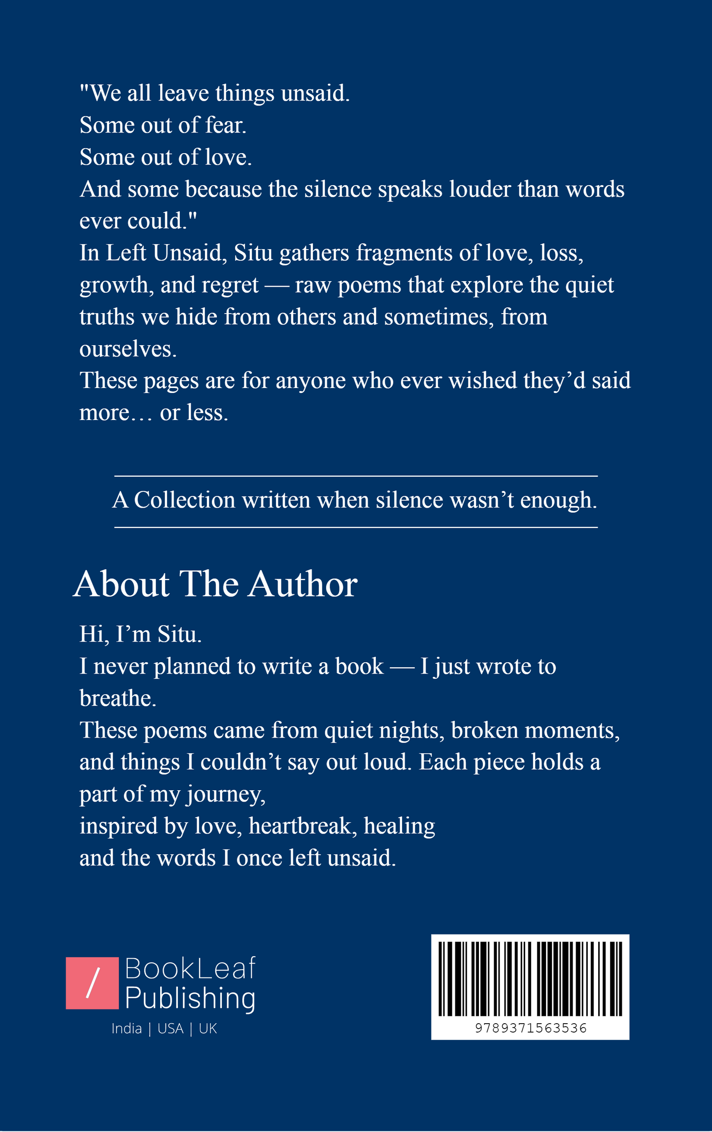 Left Unsaid