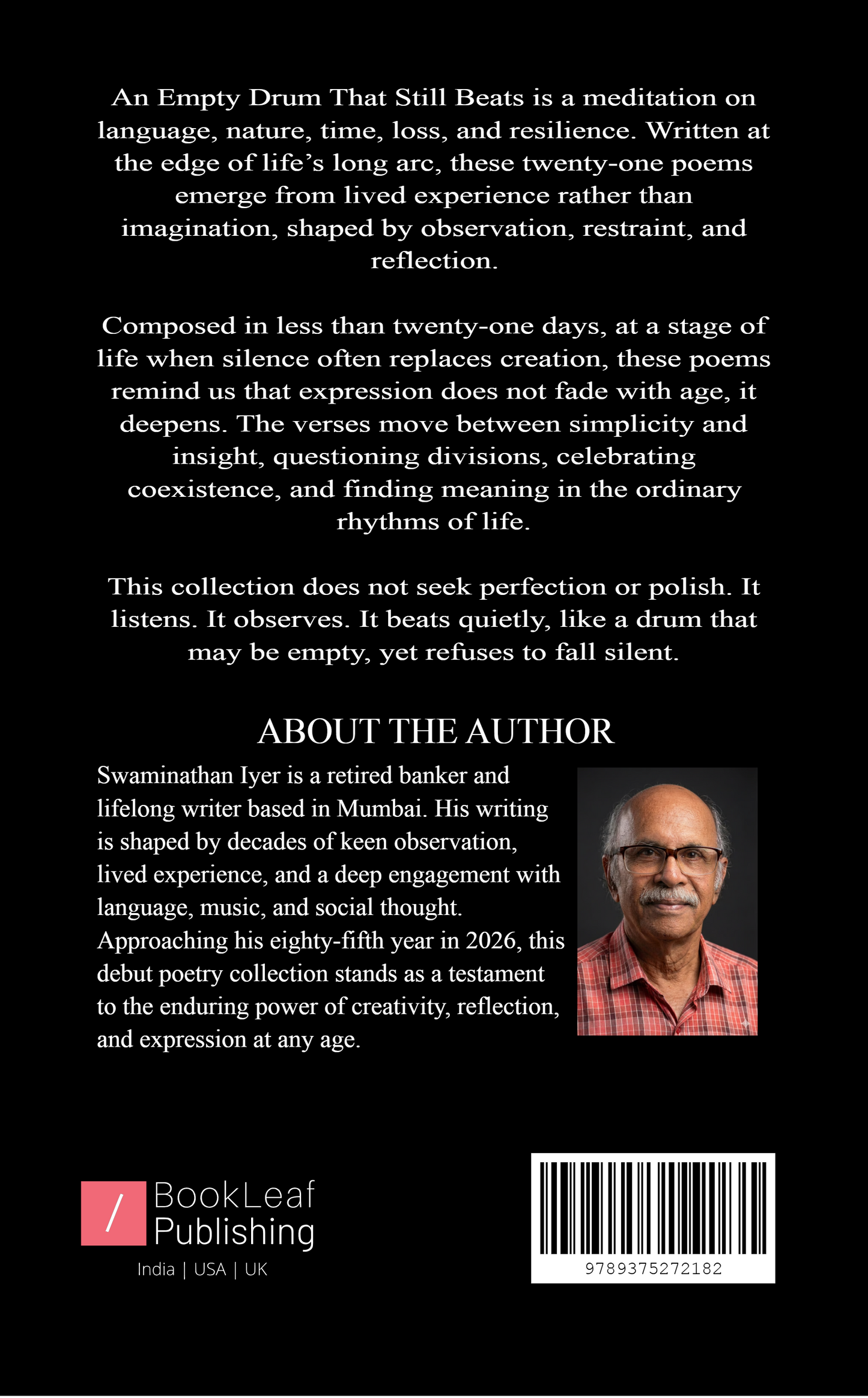 AN EMPTY DRUM THAT STILL BEATS