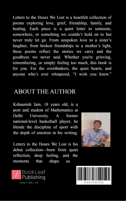 Letters To The Hours We Lost