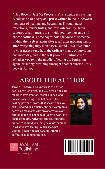 This book is just me processing