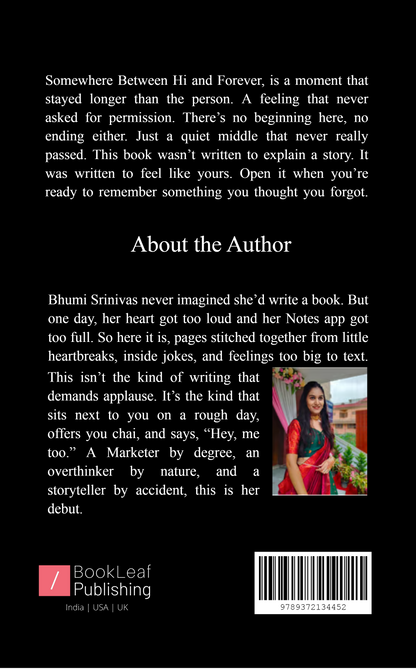 Somewhere Between Hi and Forever