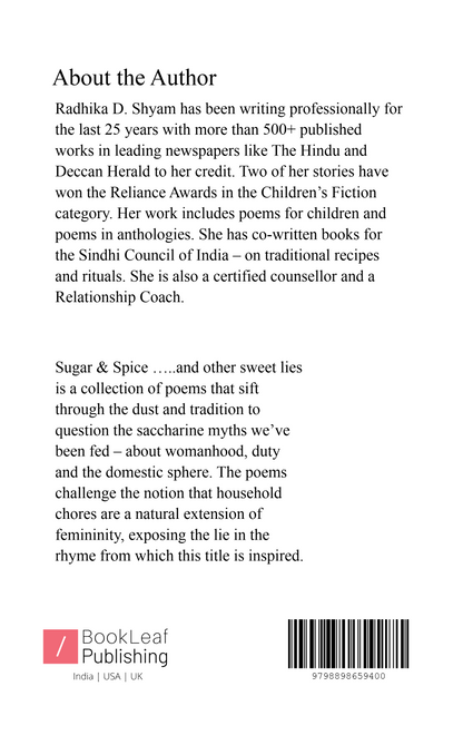 Sugar & Spice .....and other sweet lies
