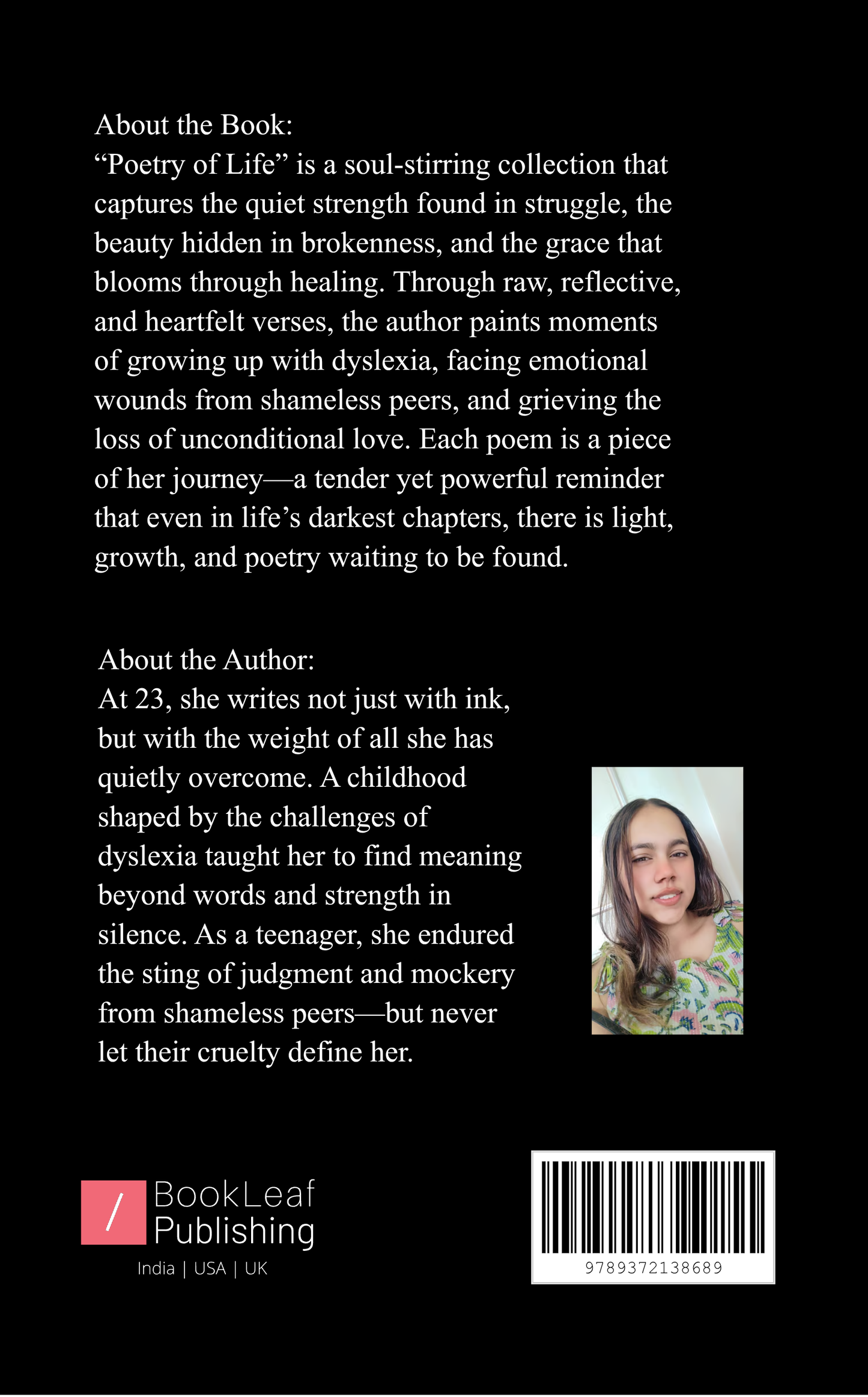 Life Was the Poet, She Just Listened