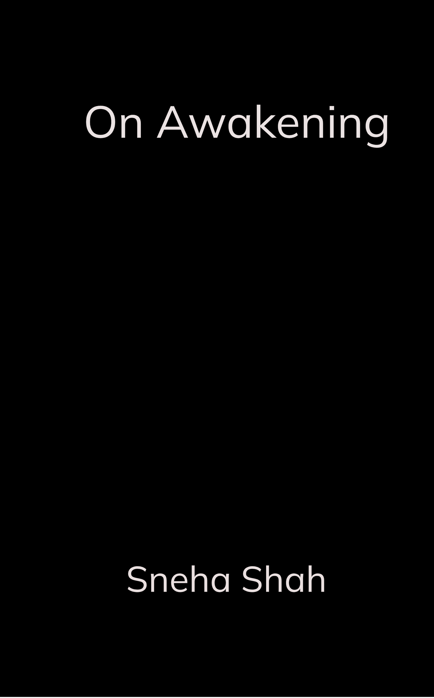 On Awakening