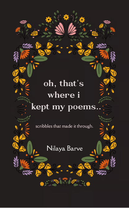 oh, that's where i kept my peoms