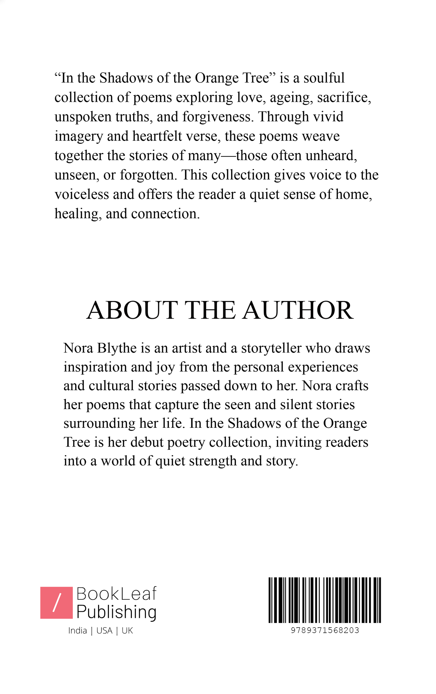 In the Shadows of the Orange Tree