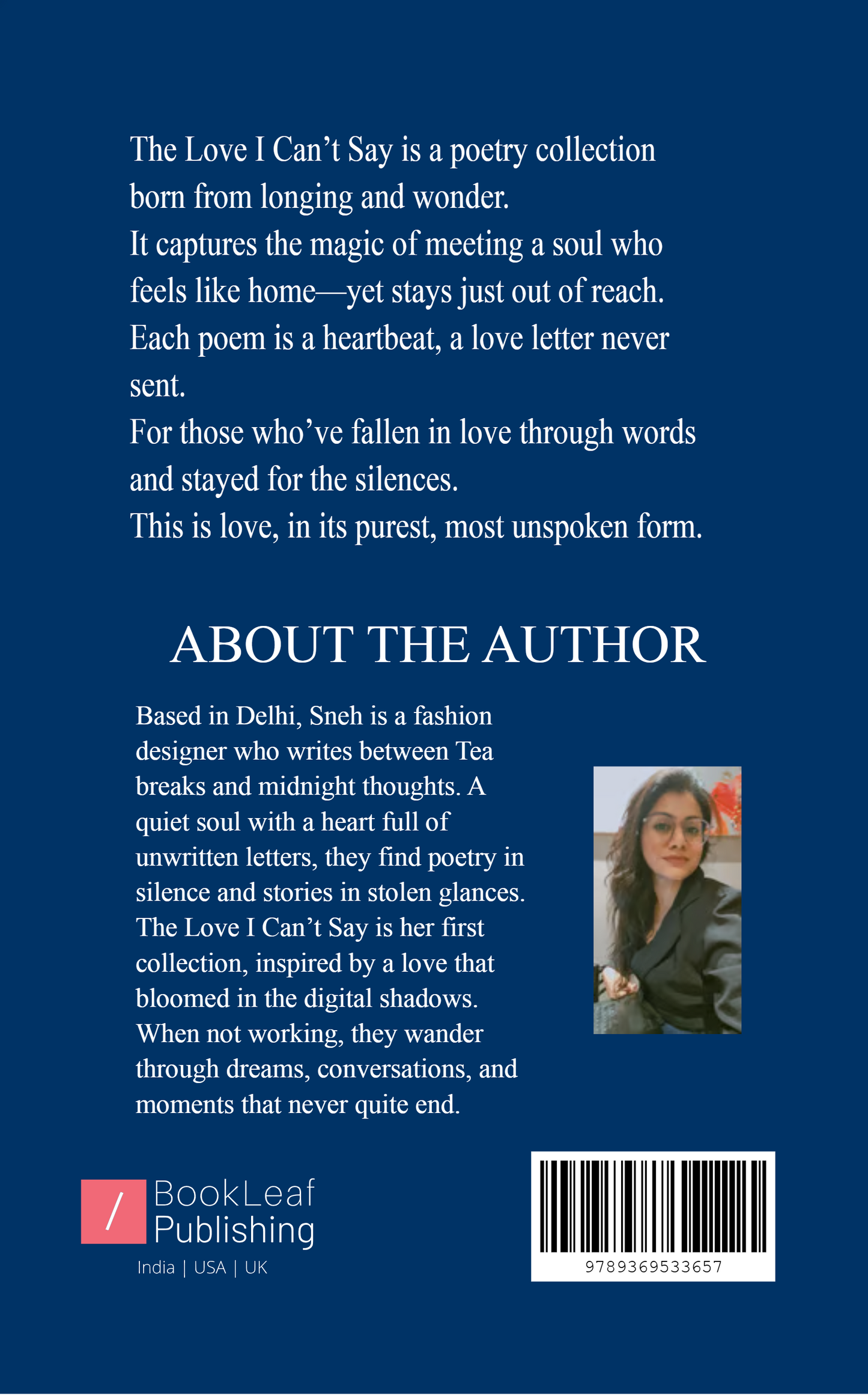 The Love I Can't Say