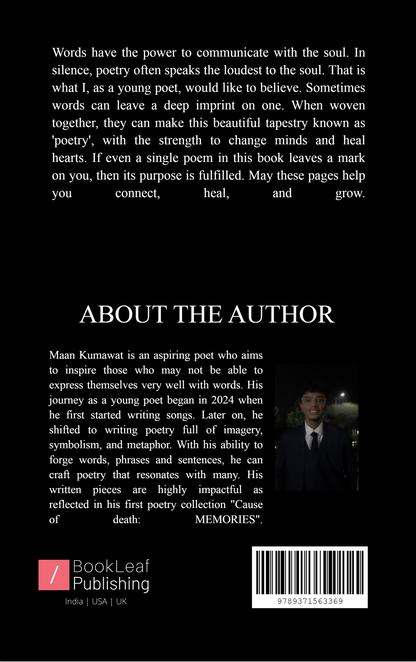 Cause of death: MEMORIES