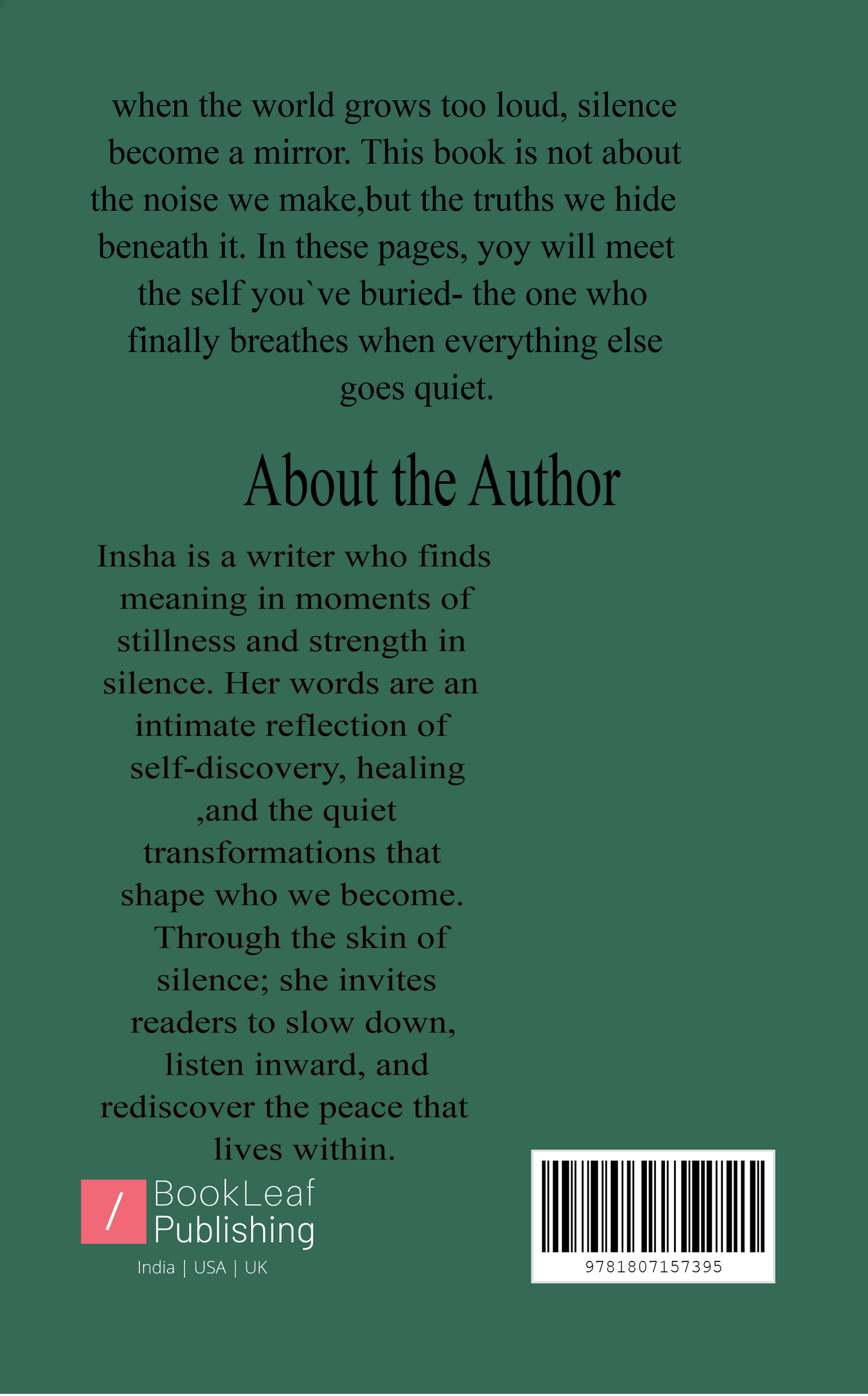 The Skin Of Silence