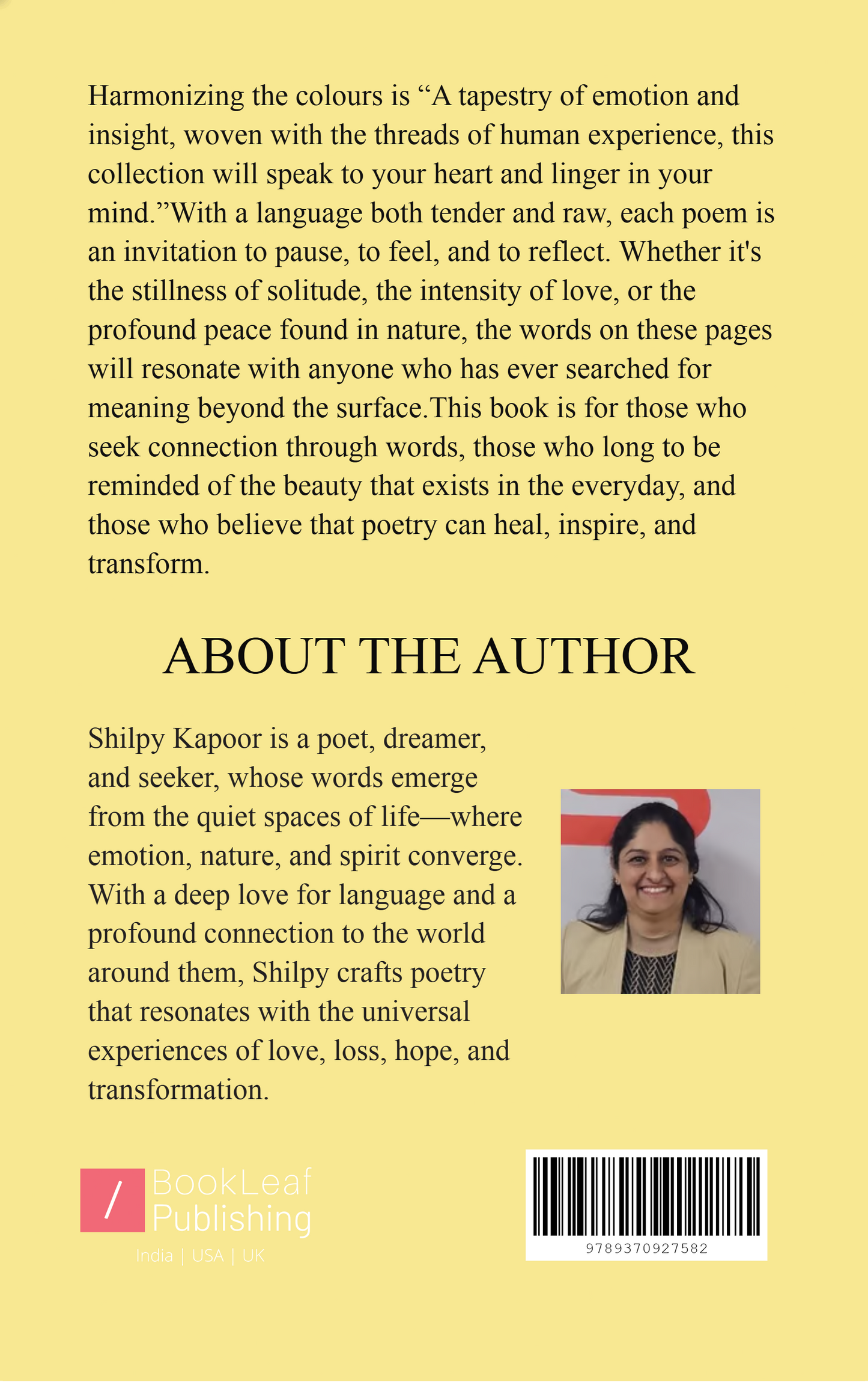 HARMONIZING THE COLOURS