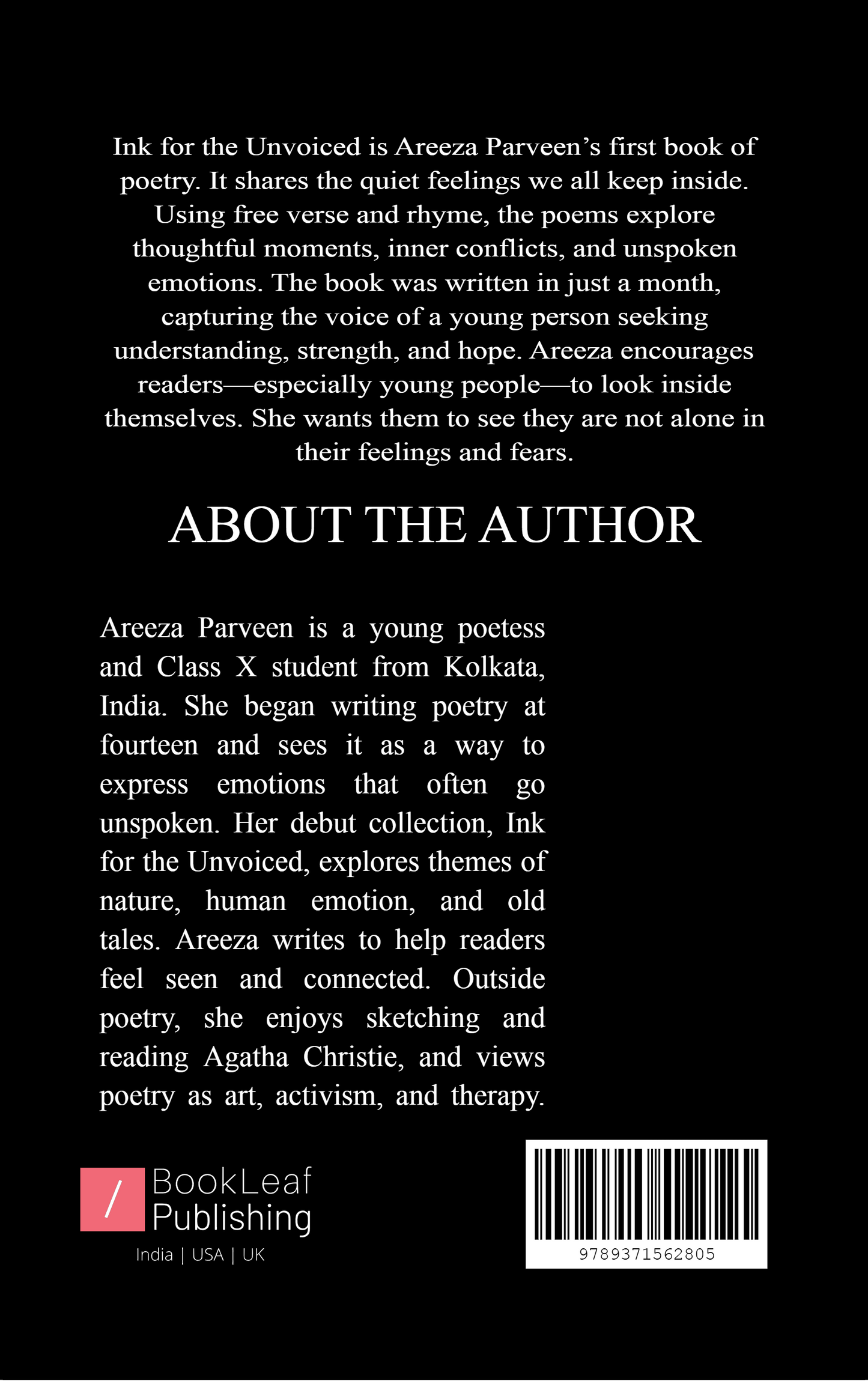 Ink for the Unvoiced