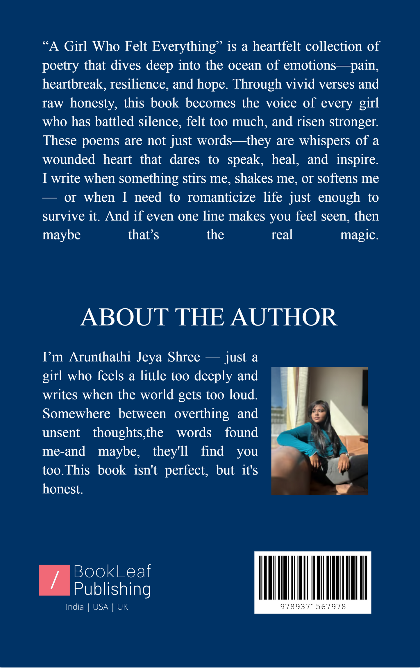 A Girl who felt Everything