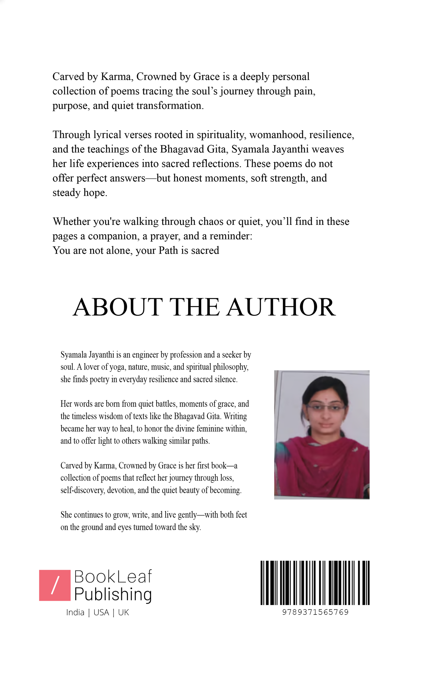 Carved by Karma, Crowned by Grace