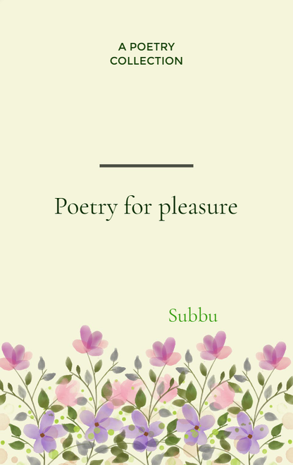 Poetry for pleasure