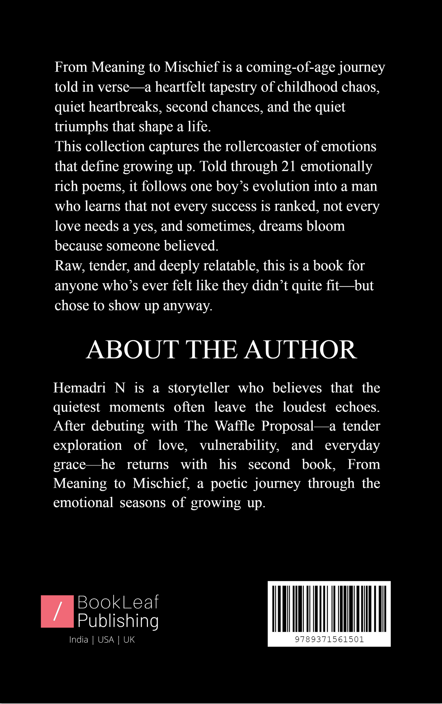 From Mischief to Meaning