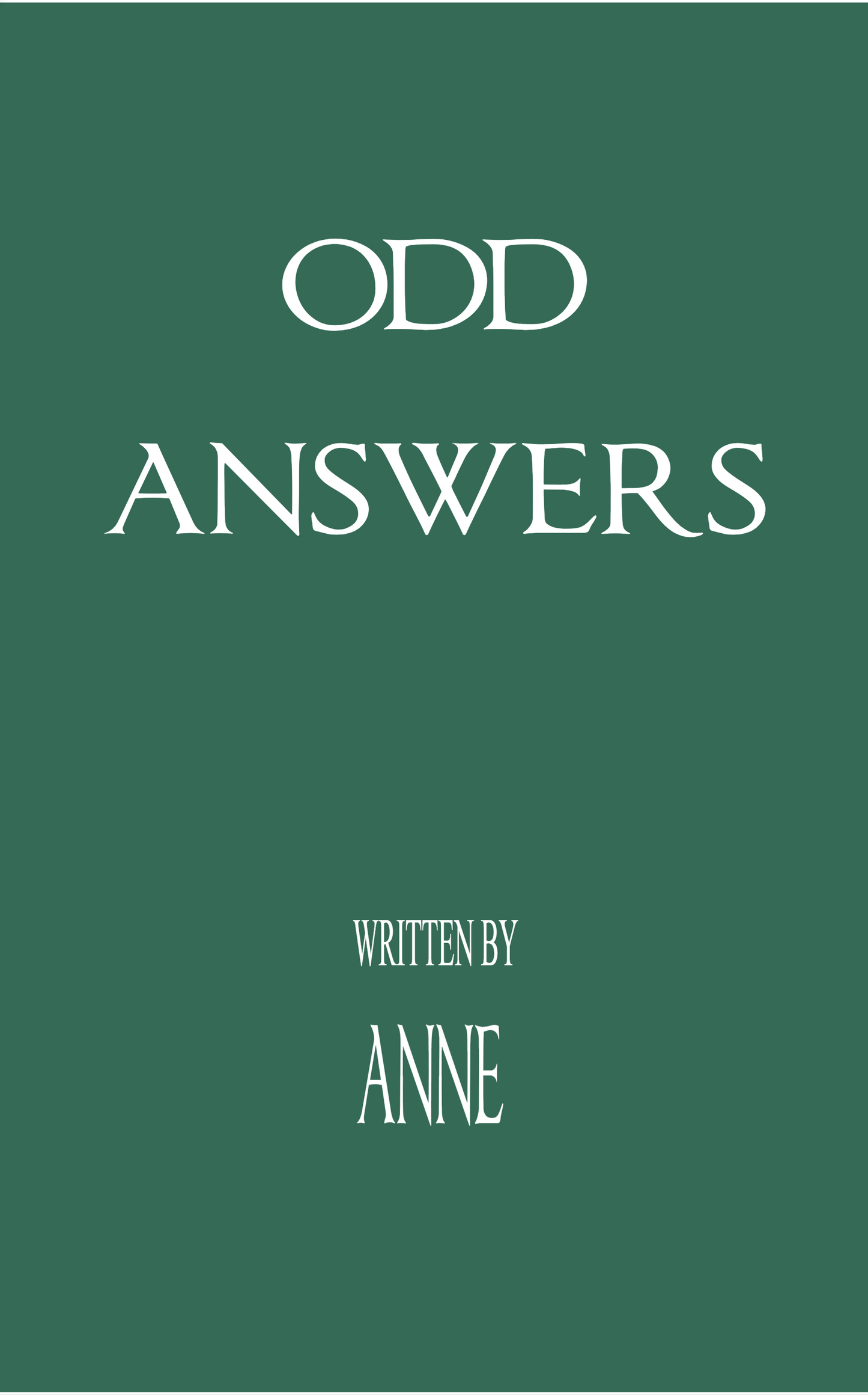 Odd Answers