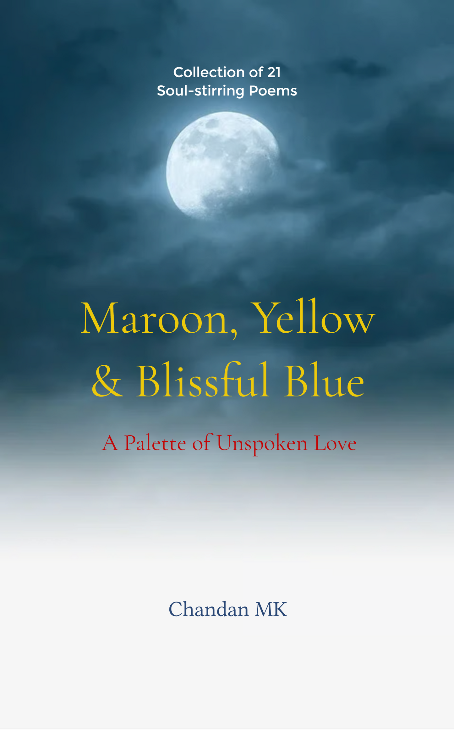 Maroon, Yellow & Blissful Blue