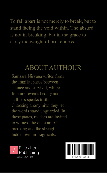 THE ELEGANCE OF FALLING APART