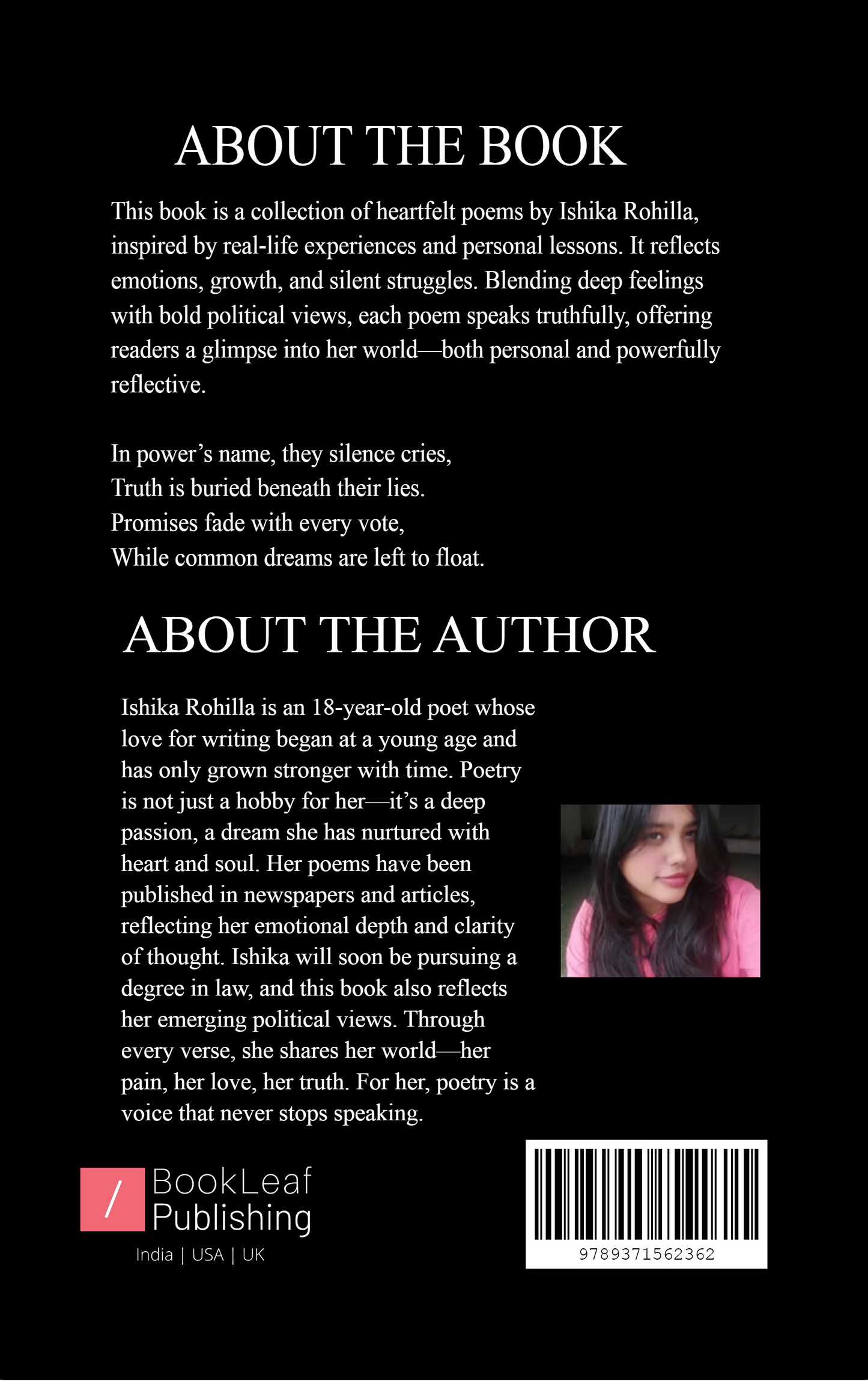 A feather against the storm