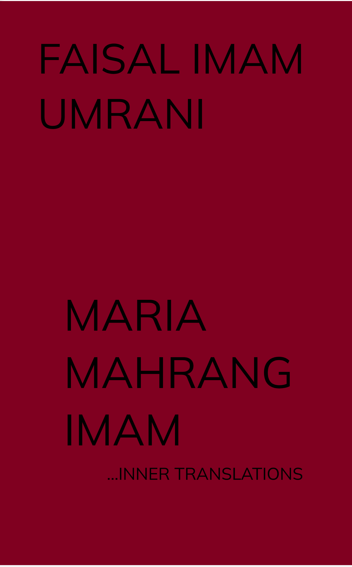 MARIA MAHRANG IMAM