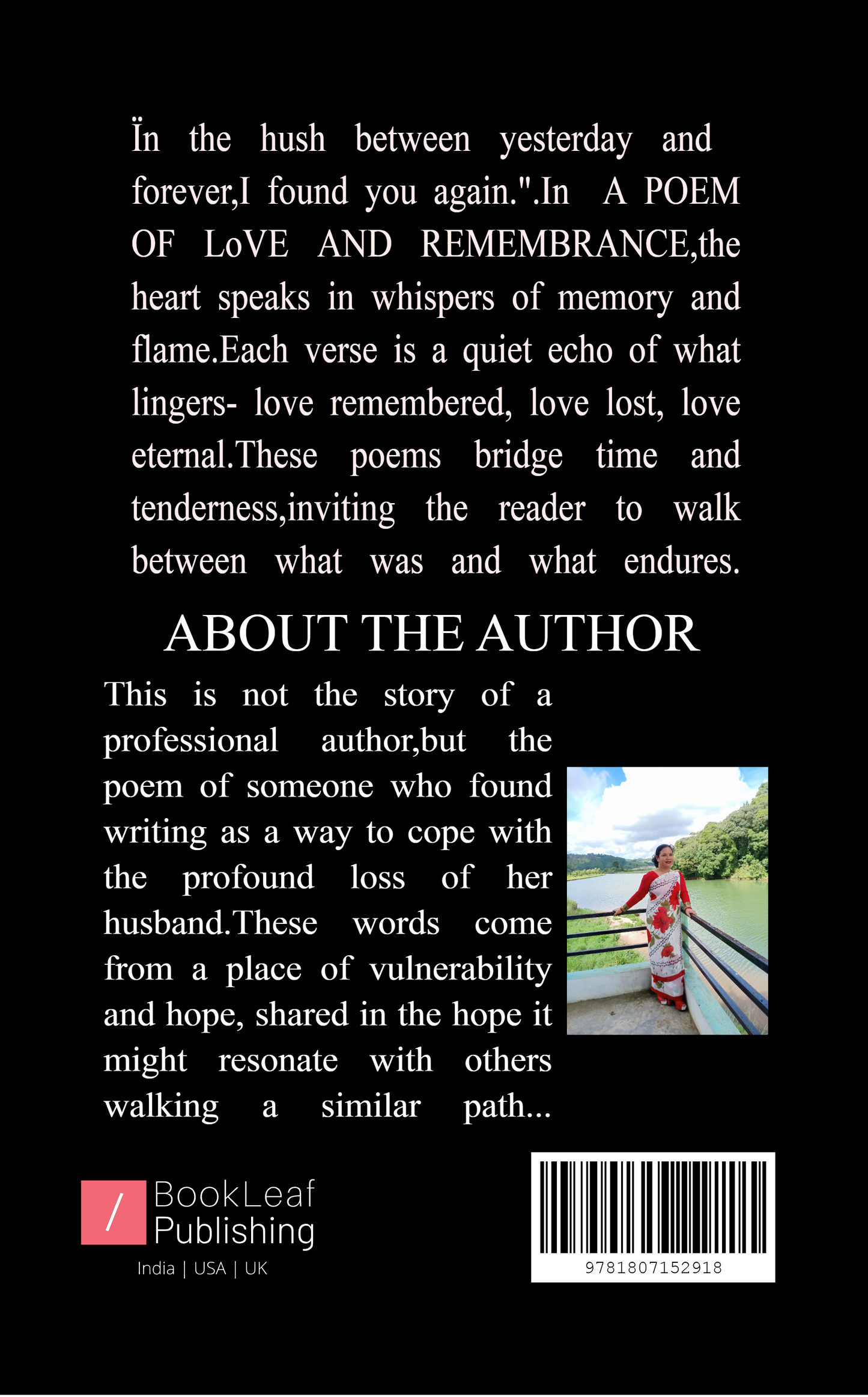 A Poem Of Love And Remembrance.