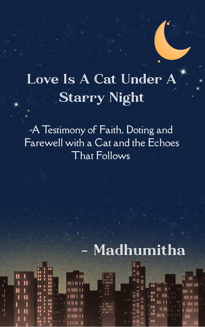 Love is a Cat Under a Starry Night