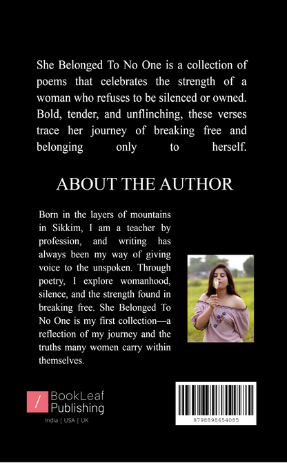 “She Belonged To No One”