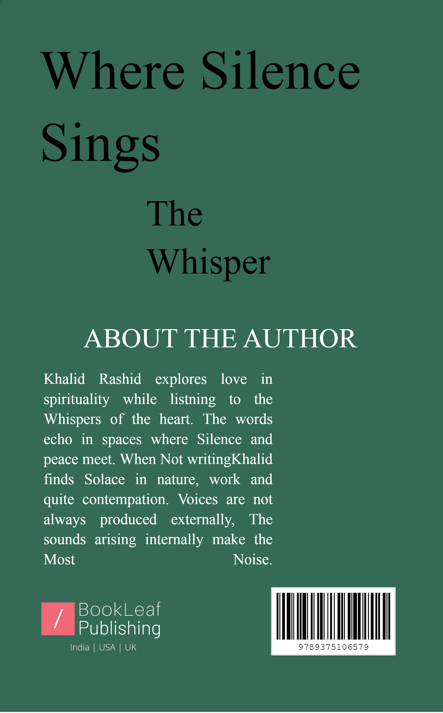 Where silence Sings