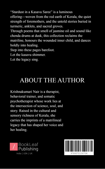 Stardust in a Kasavu Saree