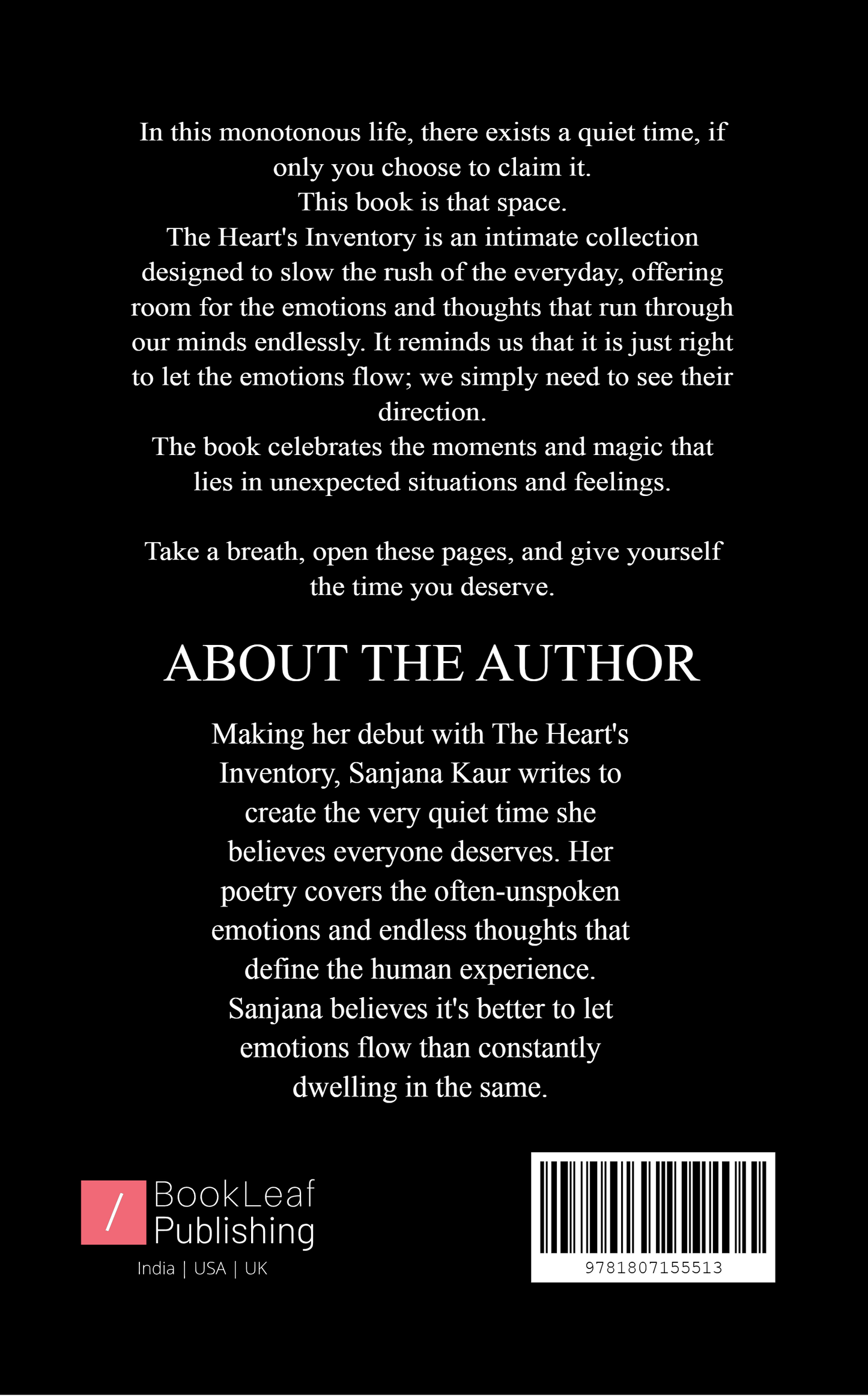 The Heart's Inventory