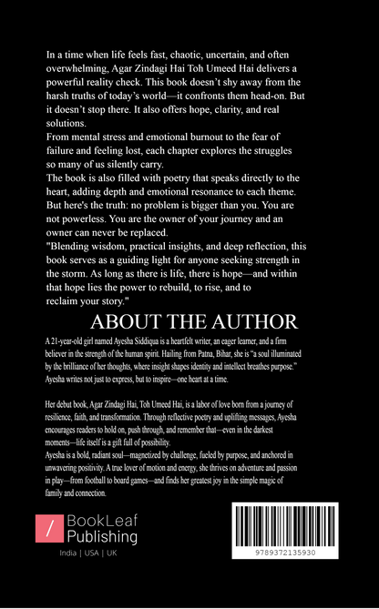 Agar Zindagi hai, Toh Umeed hai!