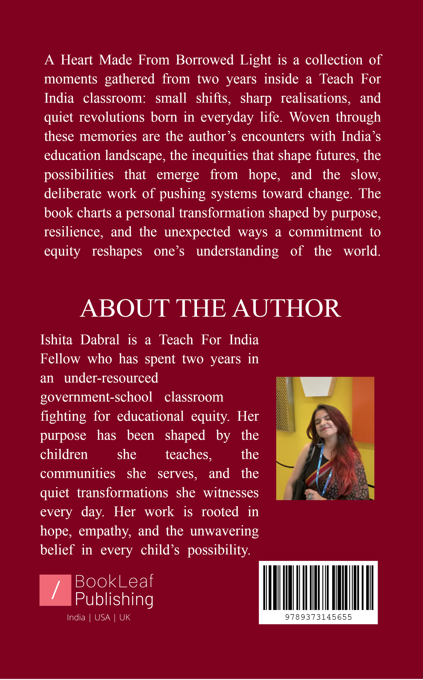 A Heart Made From Borrowed Light