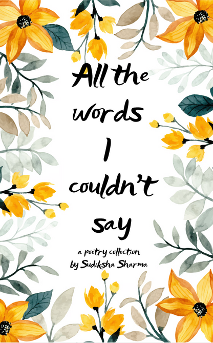 All the words I couldn't say