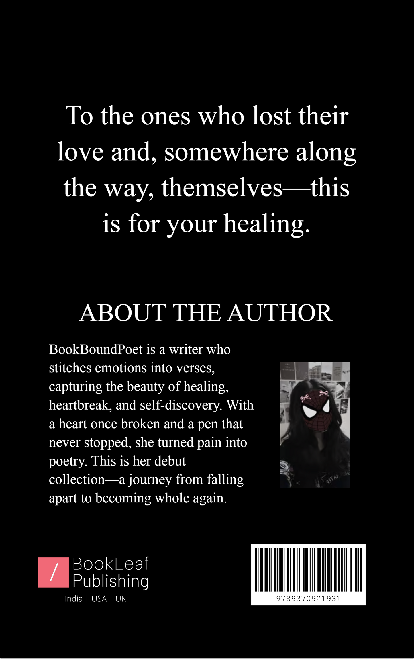 From Loving You to Loving Me