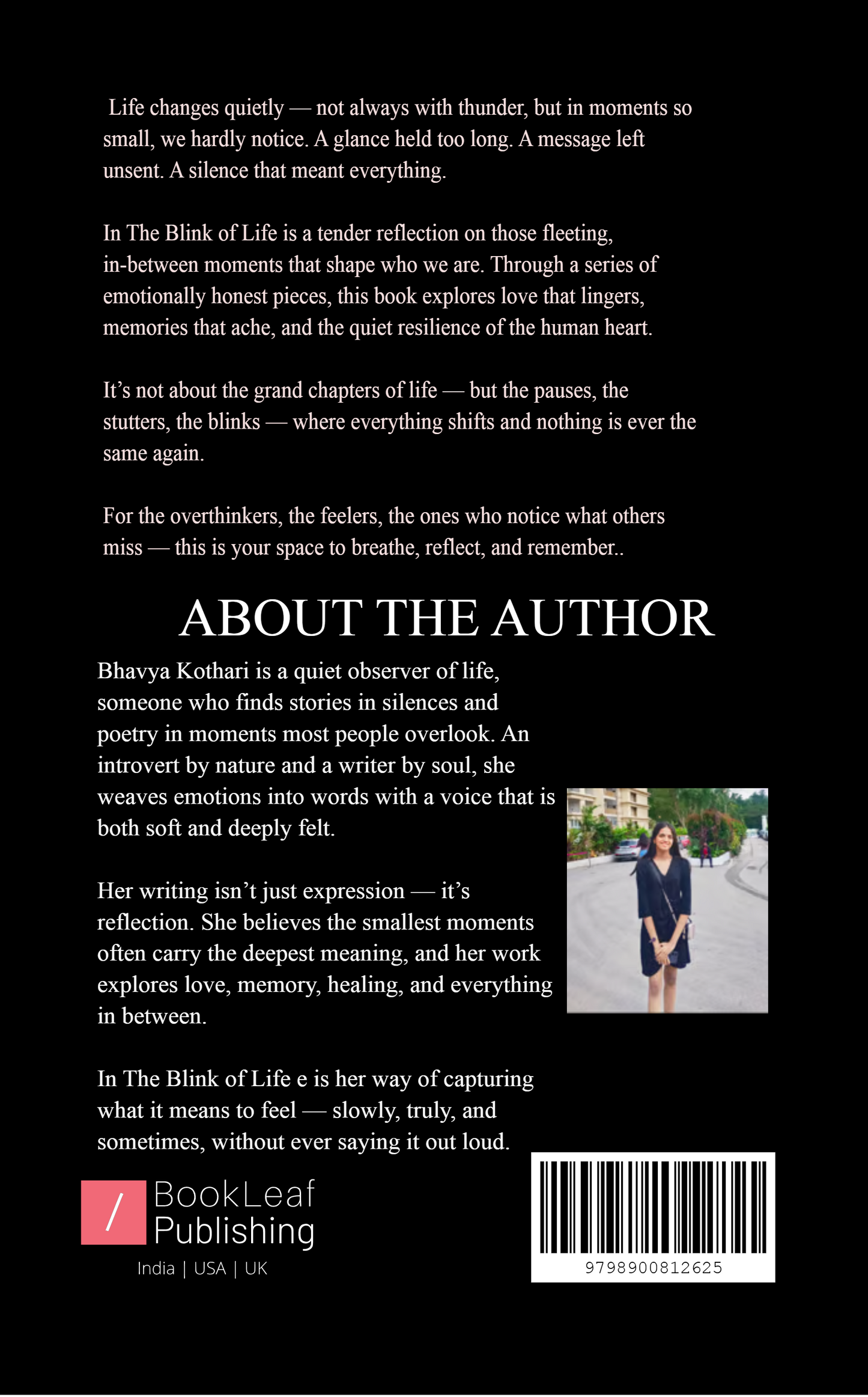 In The Blink of Life