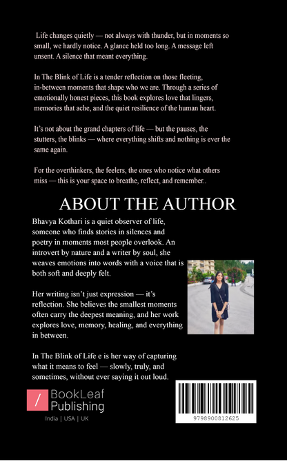 In The Blink of Life