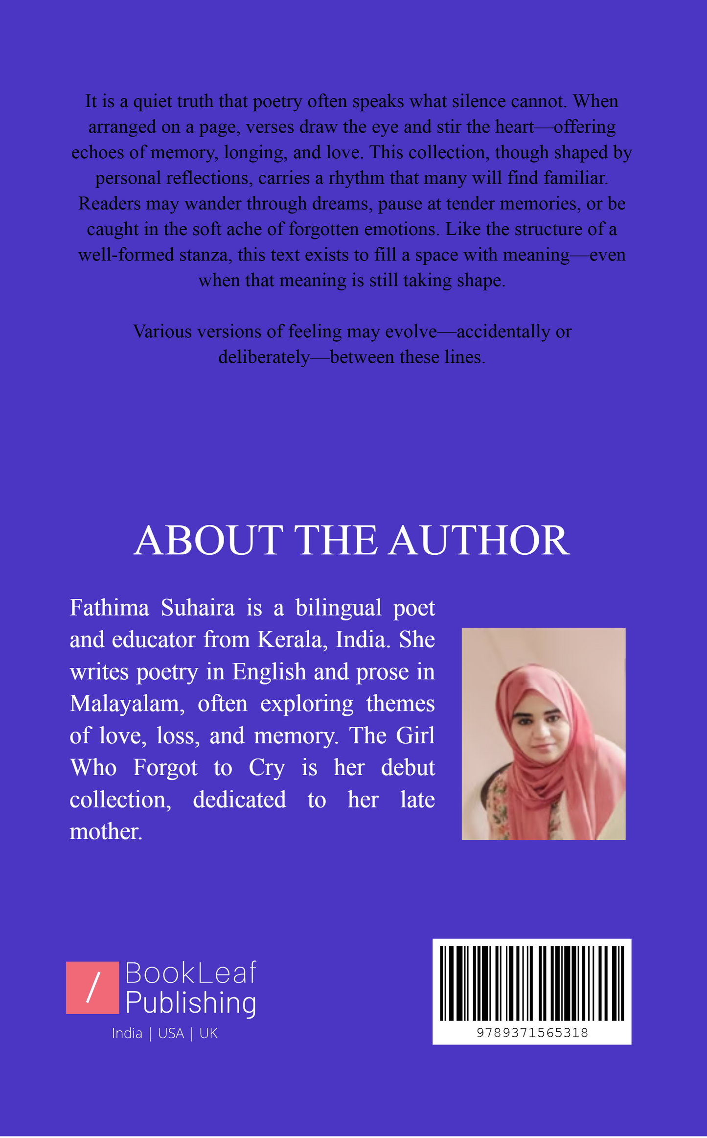 The Girl Who Forgot to Cry