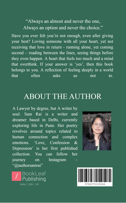 Love, Confession & Depression