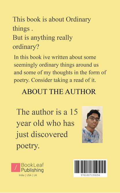 The Ordinary author