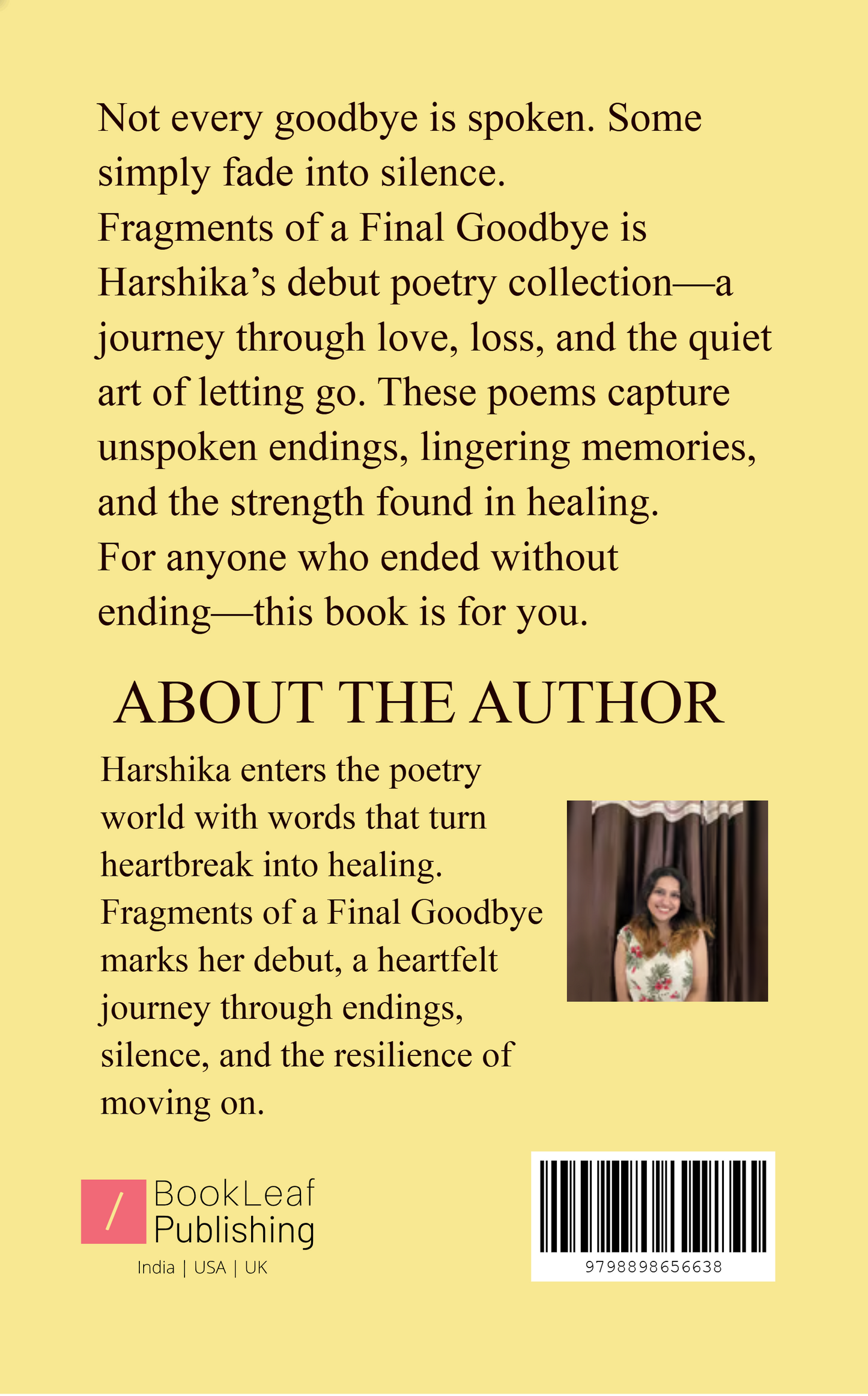 Fragments of a final goodbye