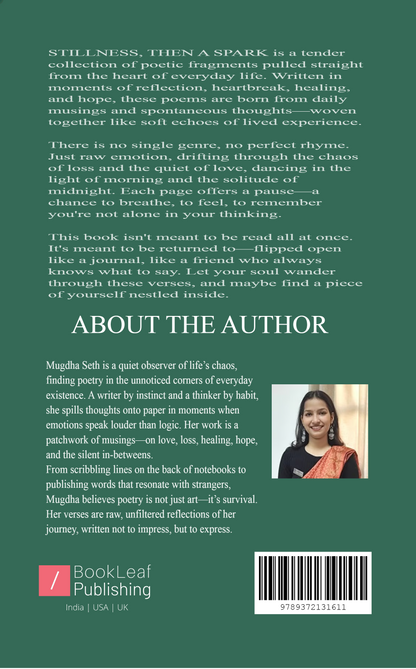 Stillness, then a spark